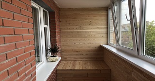 Отделка, остекление, утепление балконов в Верхней Пышме от 210 руб. м/2.
